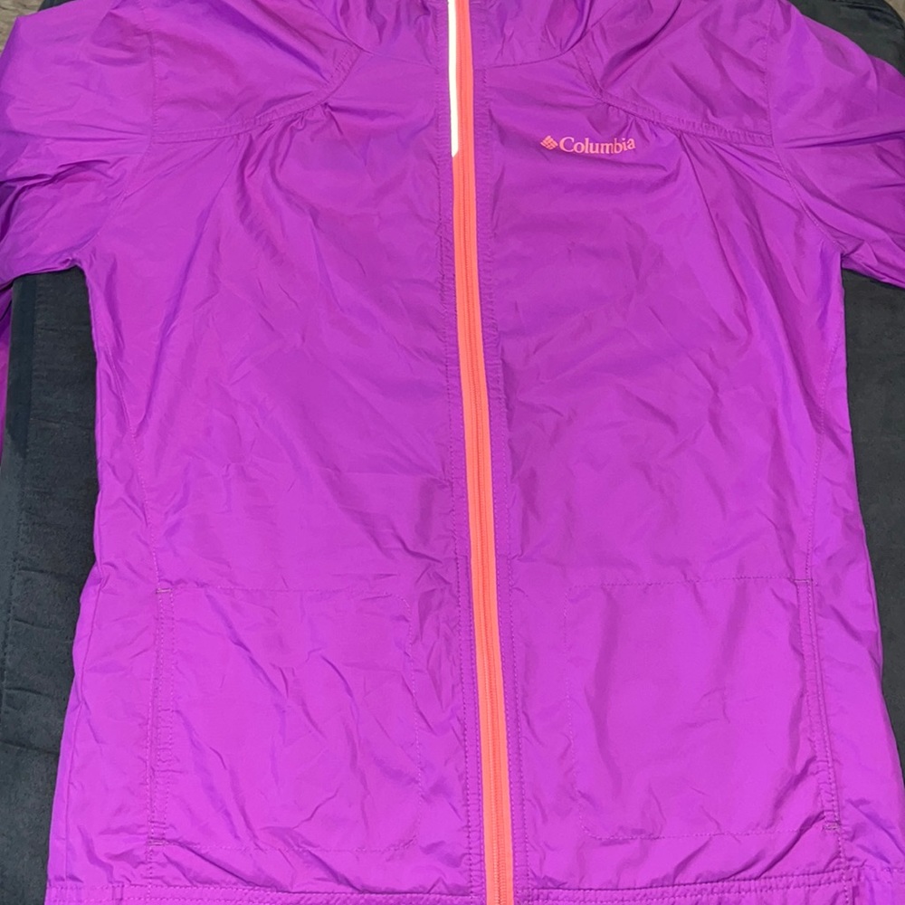 GIRLS COLUMBIA SPORTWEAR WINDBREAKER